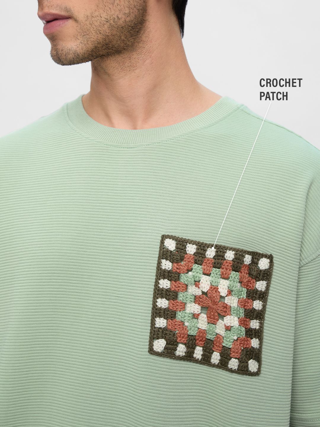 Ottoman T-shirt: Indie Weave Oversized T-Shirts online