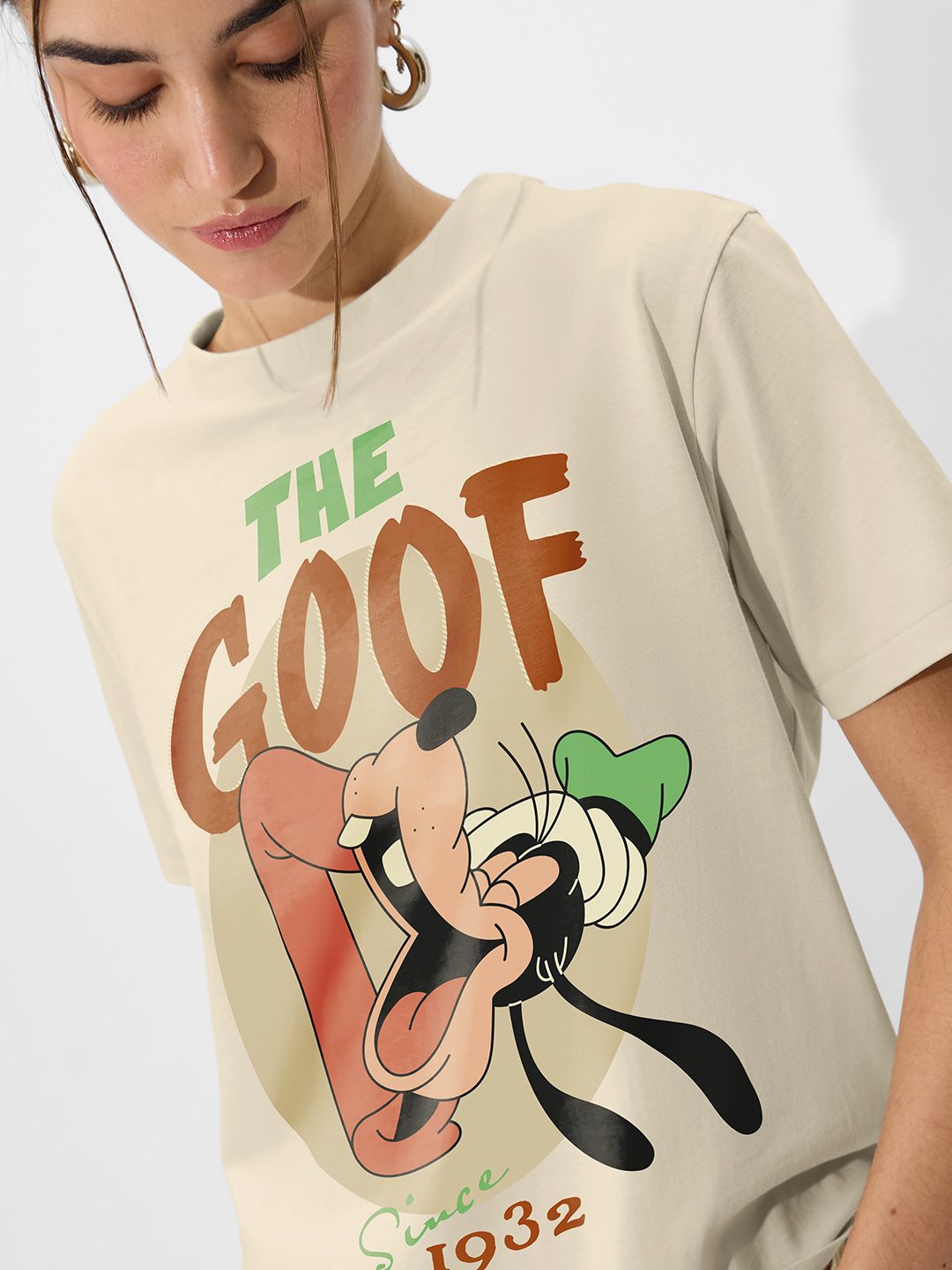 Goofy: Being A Goof Women Relaxed Fit T-Shirts online