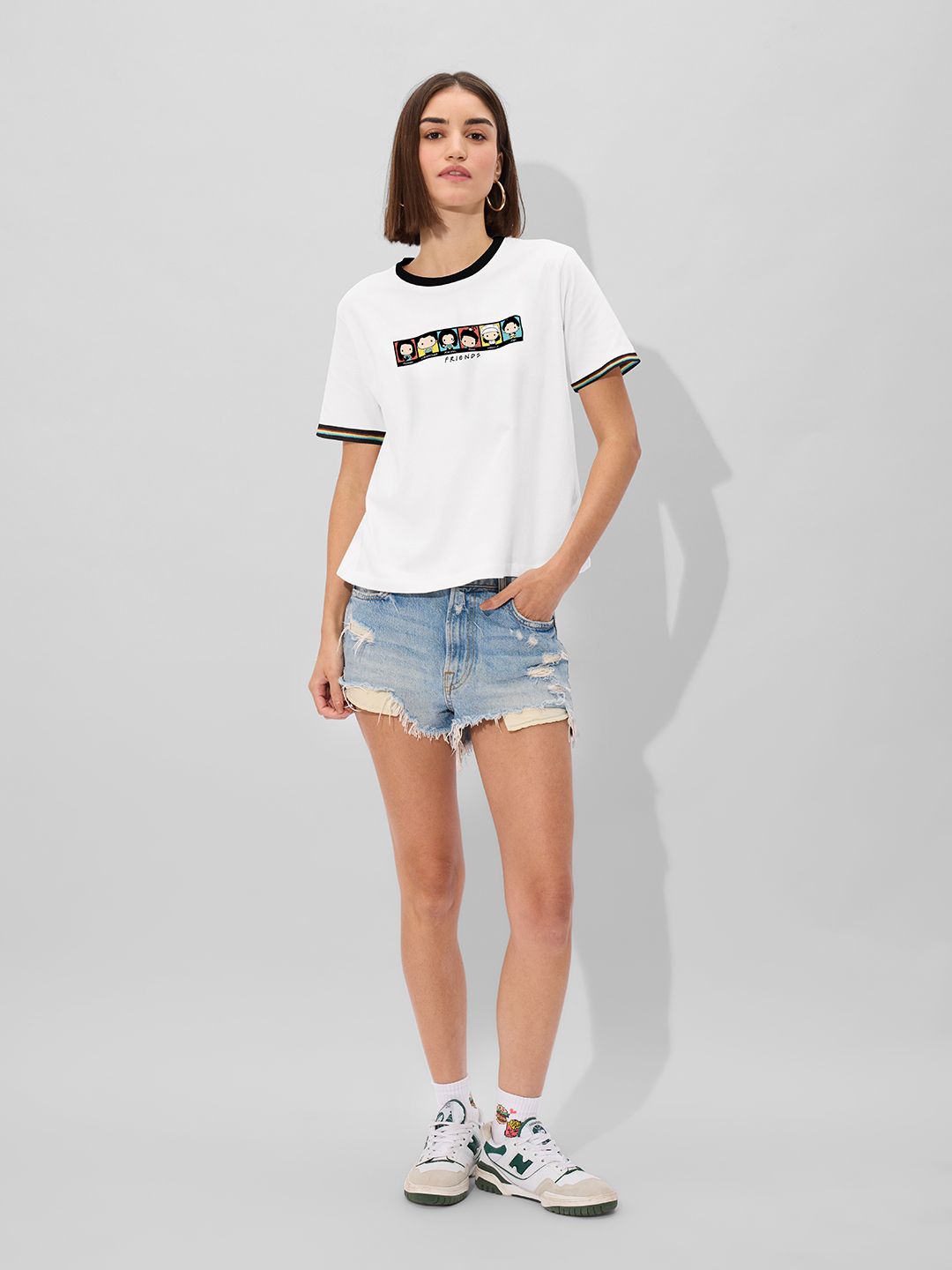 F.R.I.E.N.D.S: The Gang Women Relaxed Fit T-Shirts price