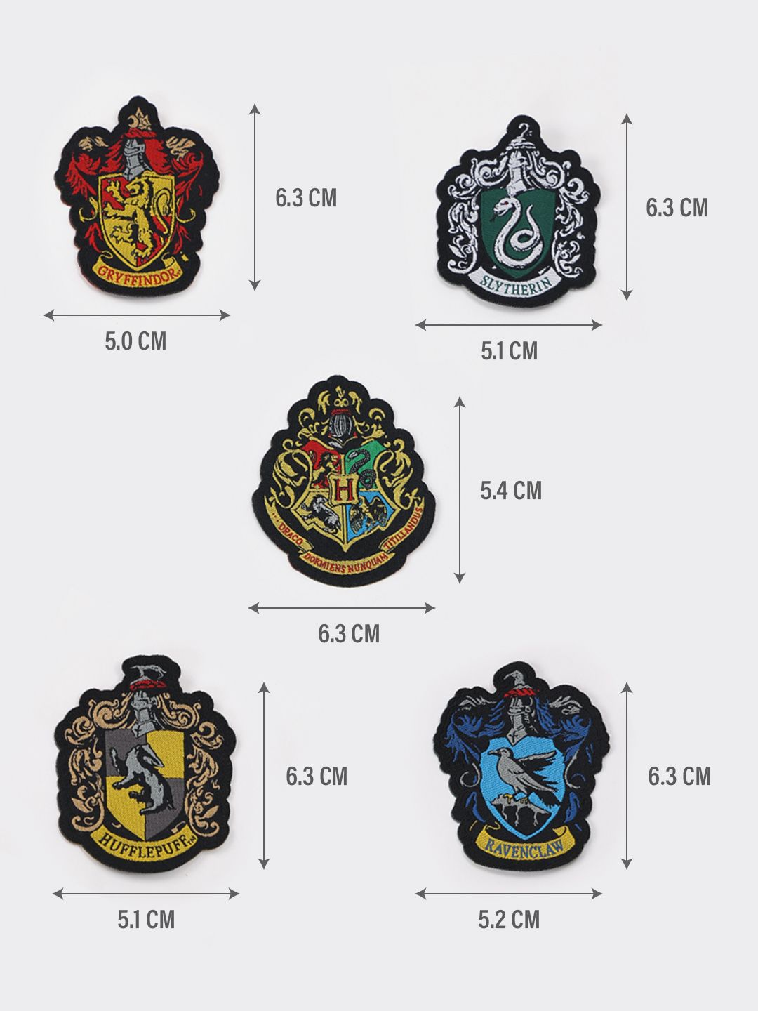 Harry Potter (Pack Of 5) Iron On Patches price