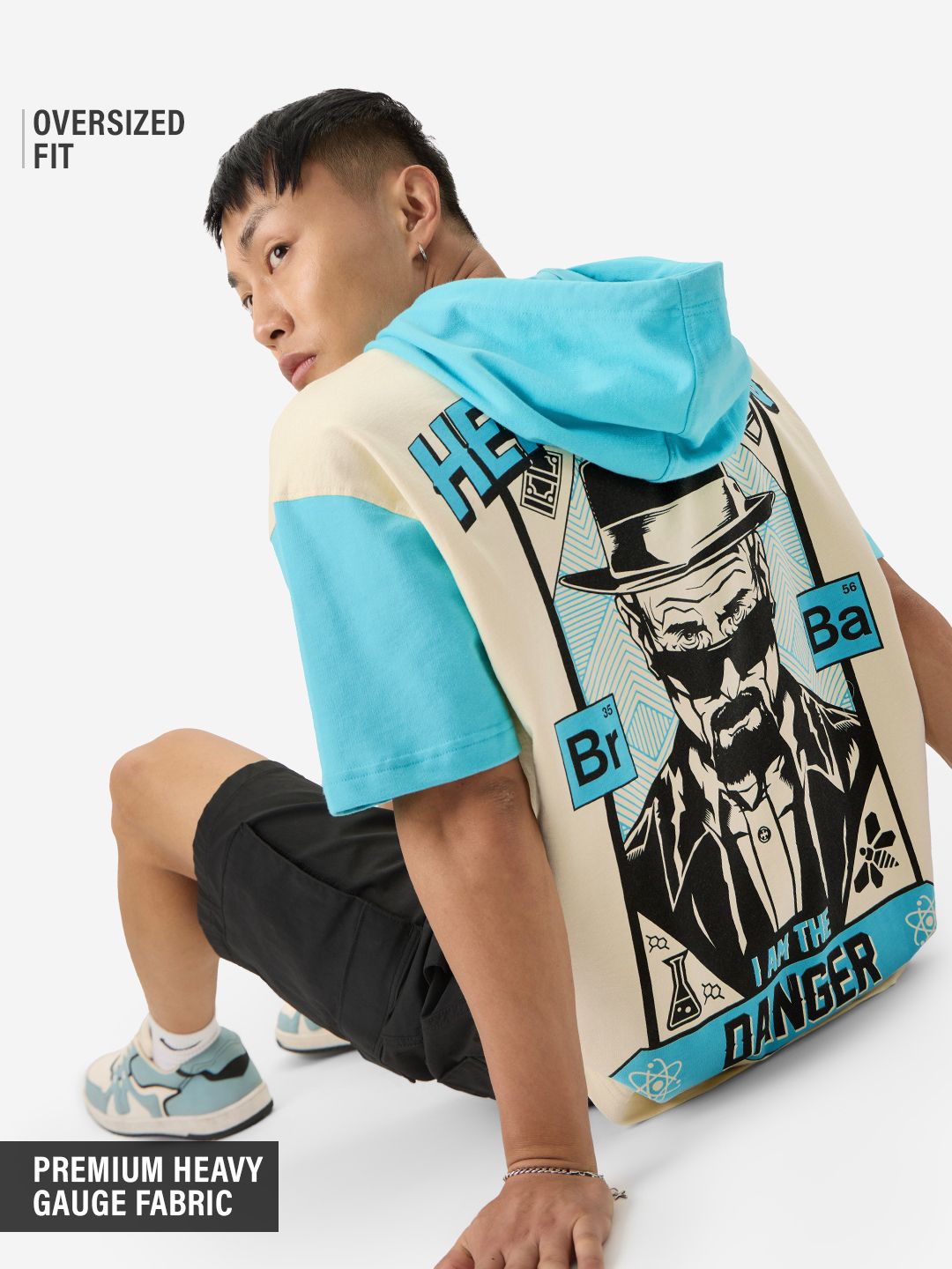 Breaking Bad: Danger Hooded T-Shirts