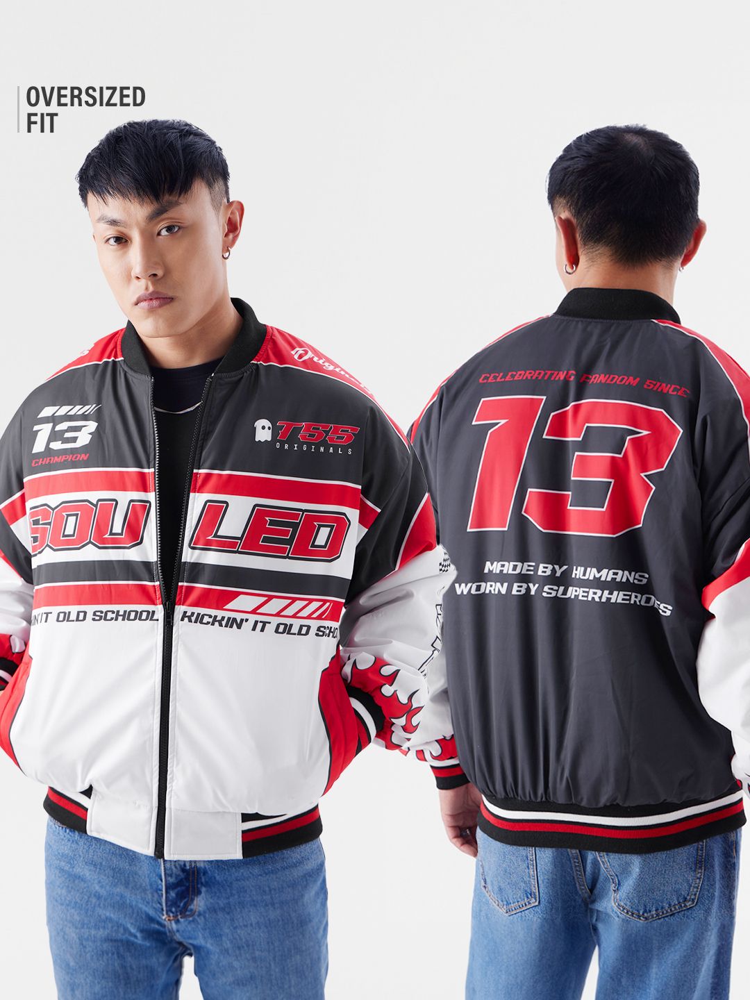 Buy TSS Originals: Adrenaline Rush Mens Racer Jackets Online