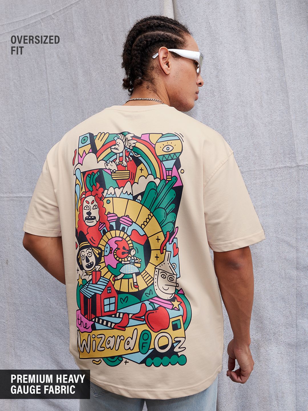 The Wizard Of Oz: The Escape Oversized T-Shirts