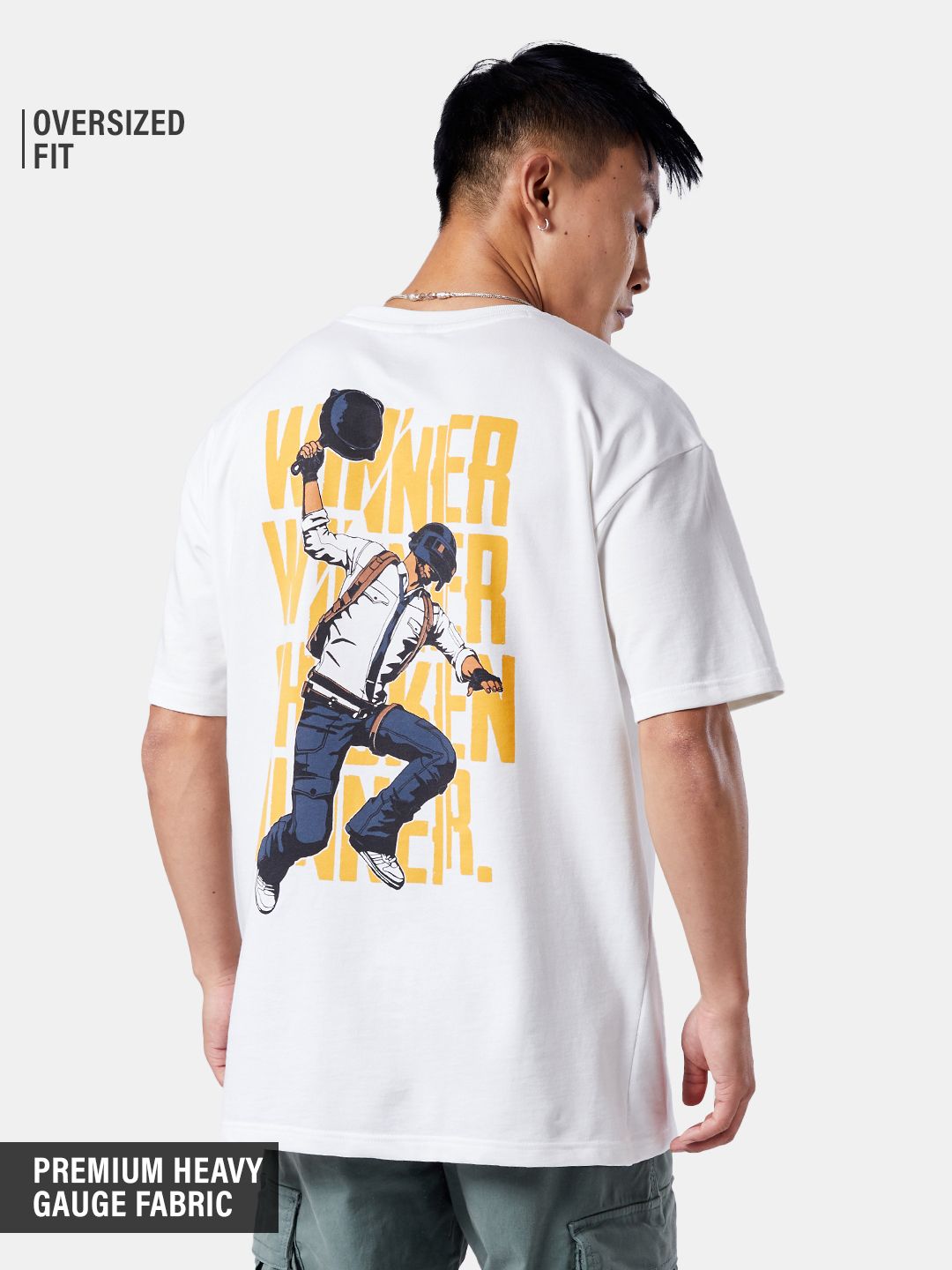 BGMI: Vintage Oversized T-Shirts