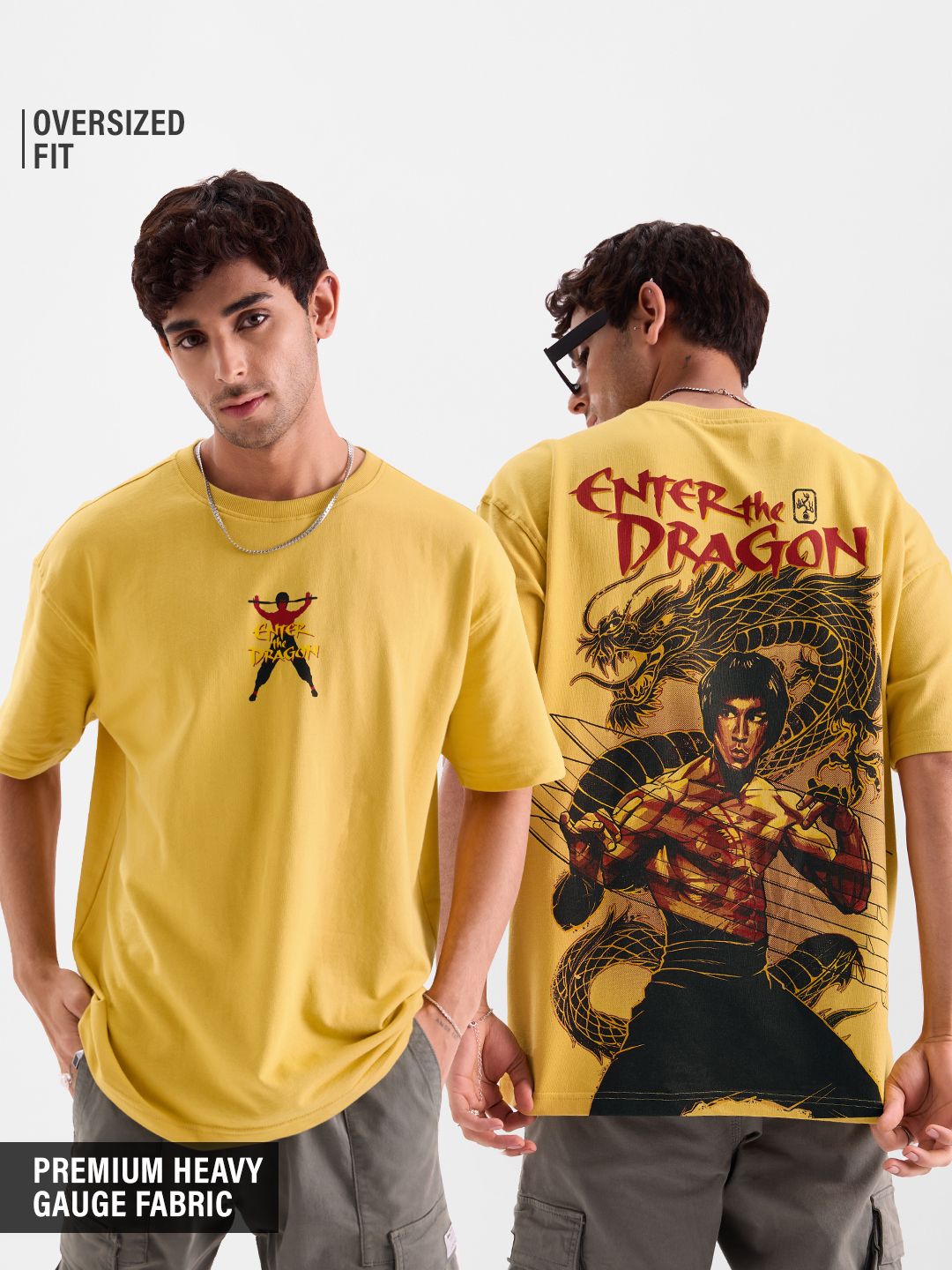 Buy Enter The Dragon: Bruce Lee Oversized T-Shirts Online