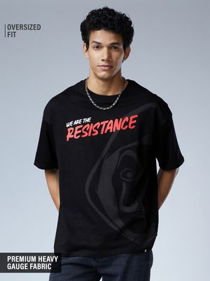 Buy Money Heist We are The Resistance Oversized T-shirt