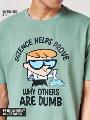 Buy Dexter Power Of Science Oversized T-Shirts Online