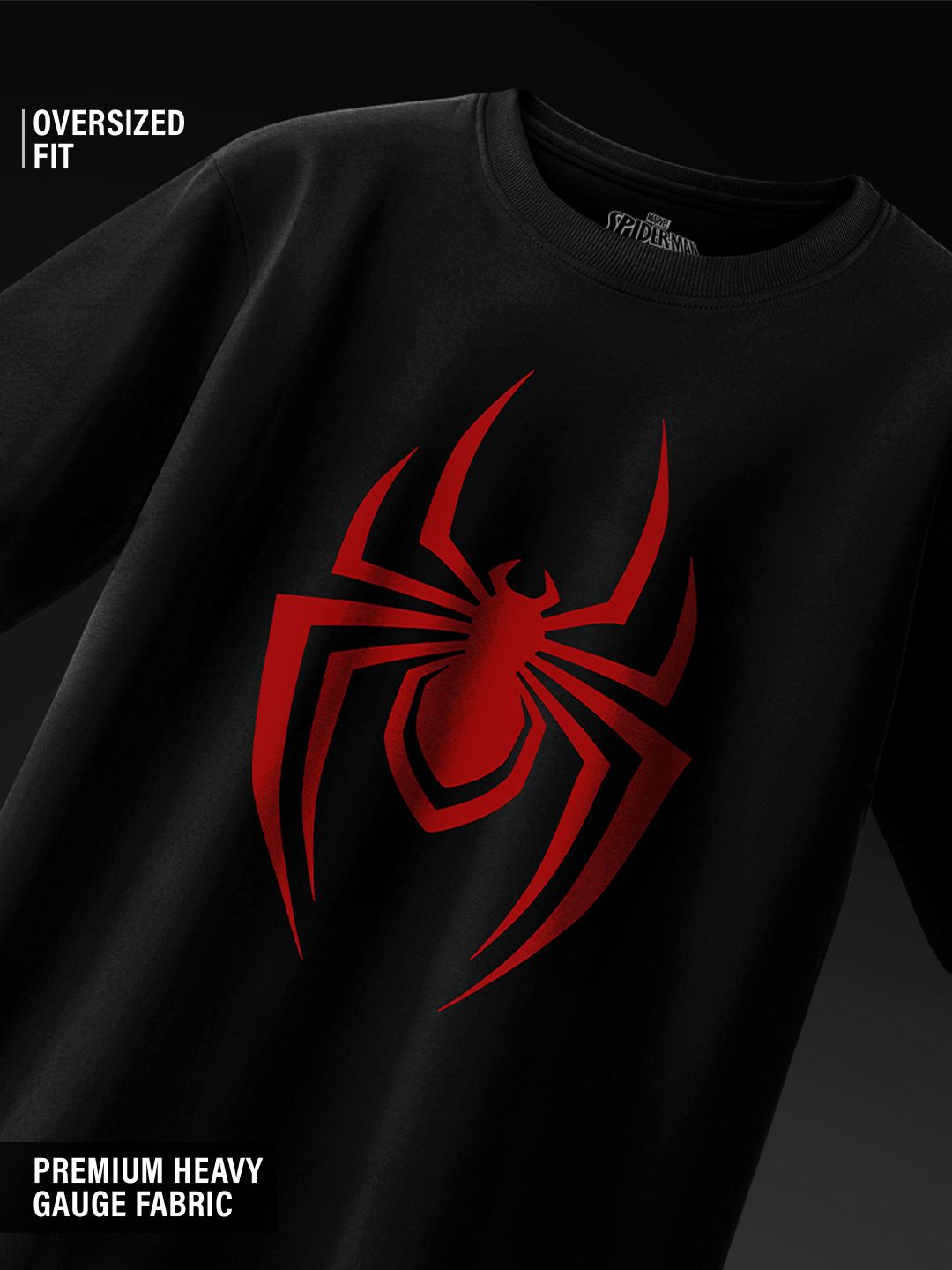 Marvel: Spiderman Logo Oversized T-Shirts