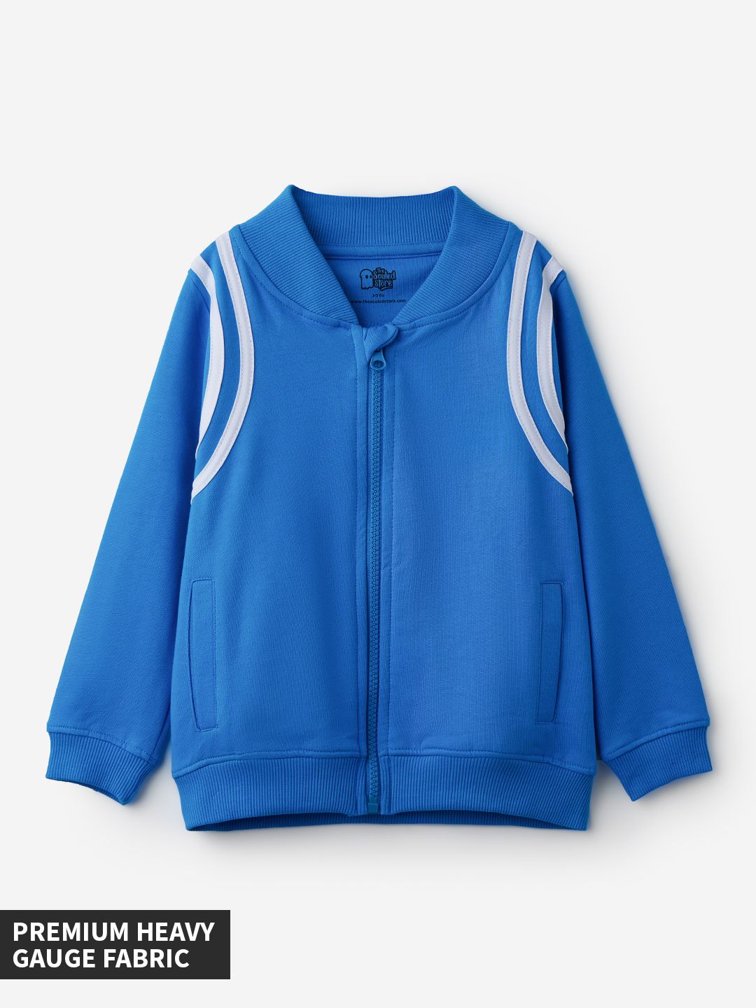 TSS Originals: Novel Blue Boys Varsity Jackets (2-8 Yrs) Online