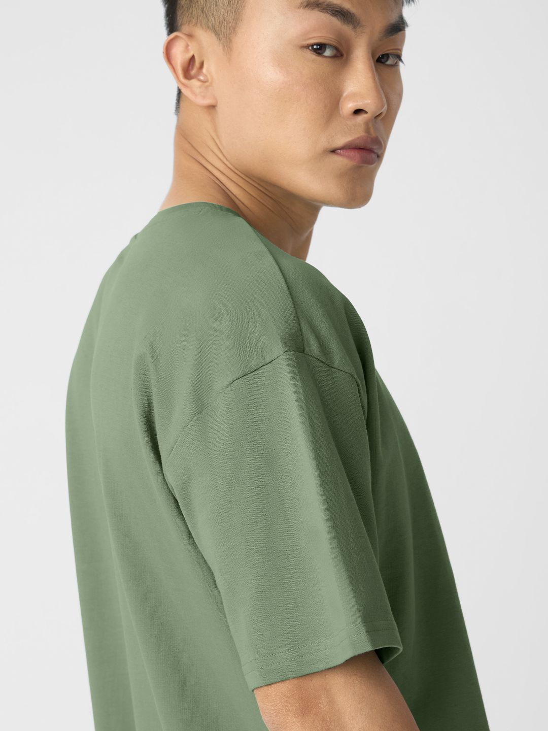 Buy Solids: Mossy Green T-Shirts