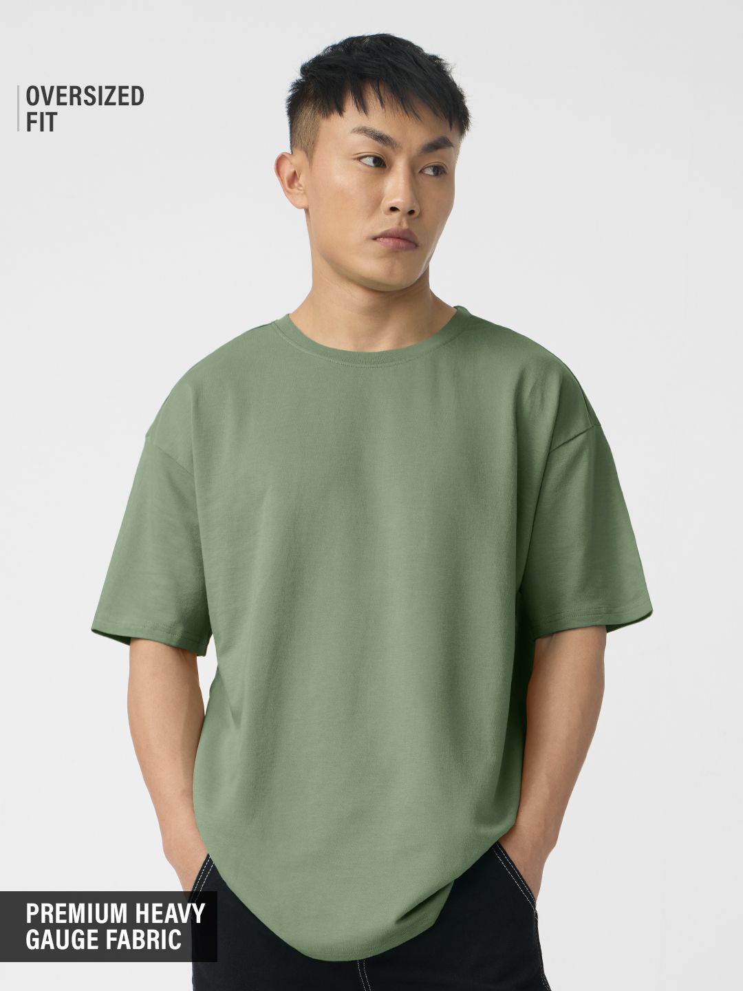 Solids: Mossy Green T-Shirts