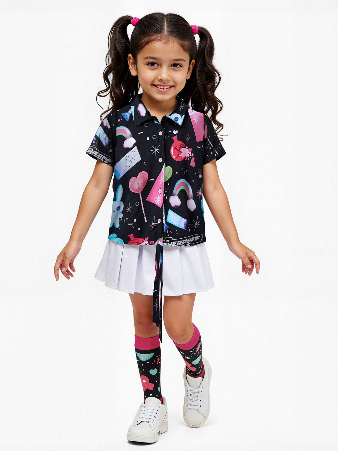 Powerpuff Girls: Sugar Young Girls Crop Tops (8-14 Yrs) Online