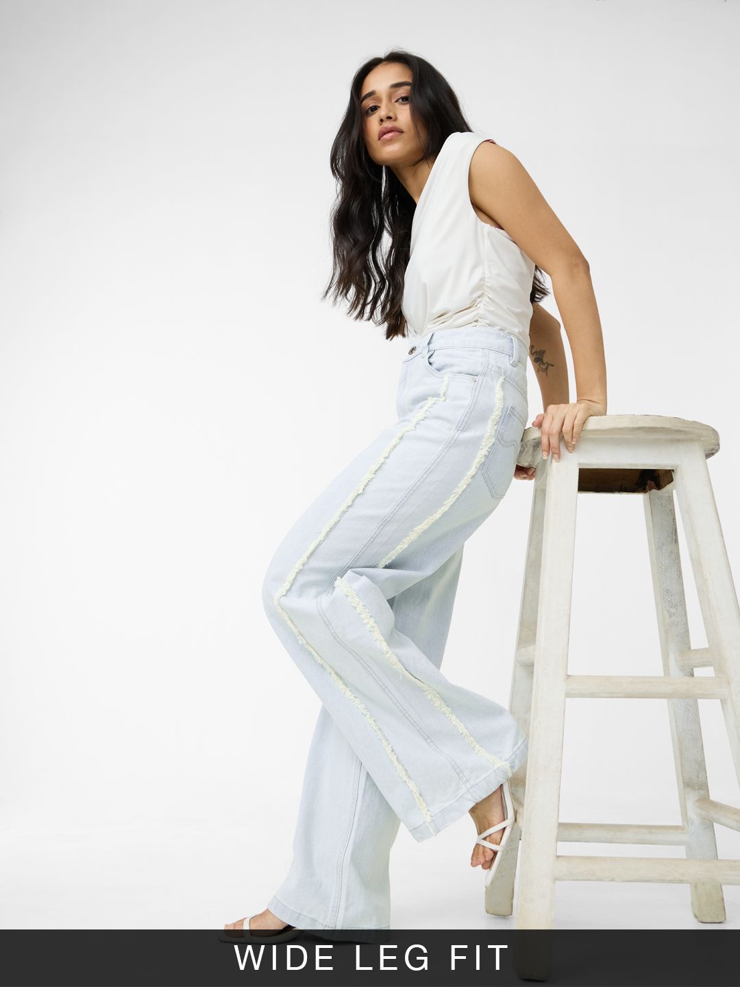 Denim: Iceberg Blue Women Jeans