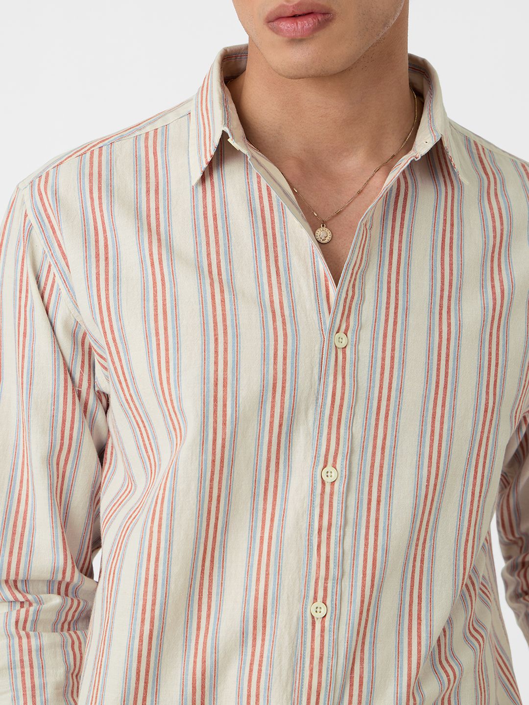Cotton Linen Stripes: Seaside Cotton Linen Shirts online