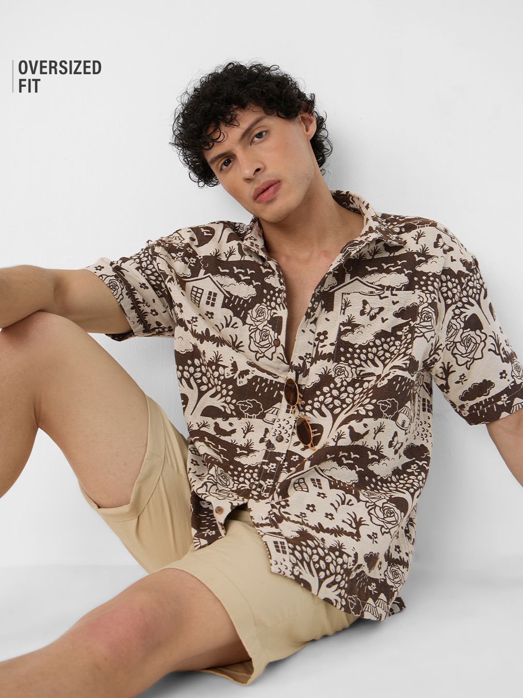 Chemise Zippée à Carreaux Tank Farm Pour Homme - Taille XL - 100% Coton - Neuf