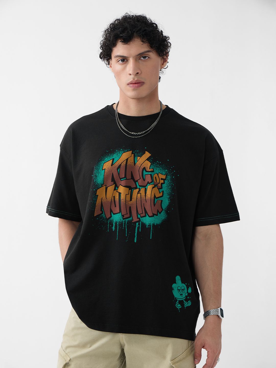 Buy TSS Originals: King Of Nothing Oversized T-Shirts Online