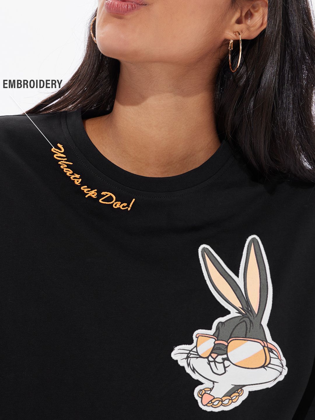 Bugs Bunny: What's Up Doc Women Oversized T-Shirts online