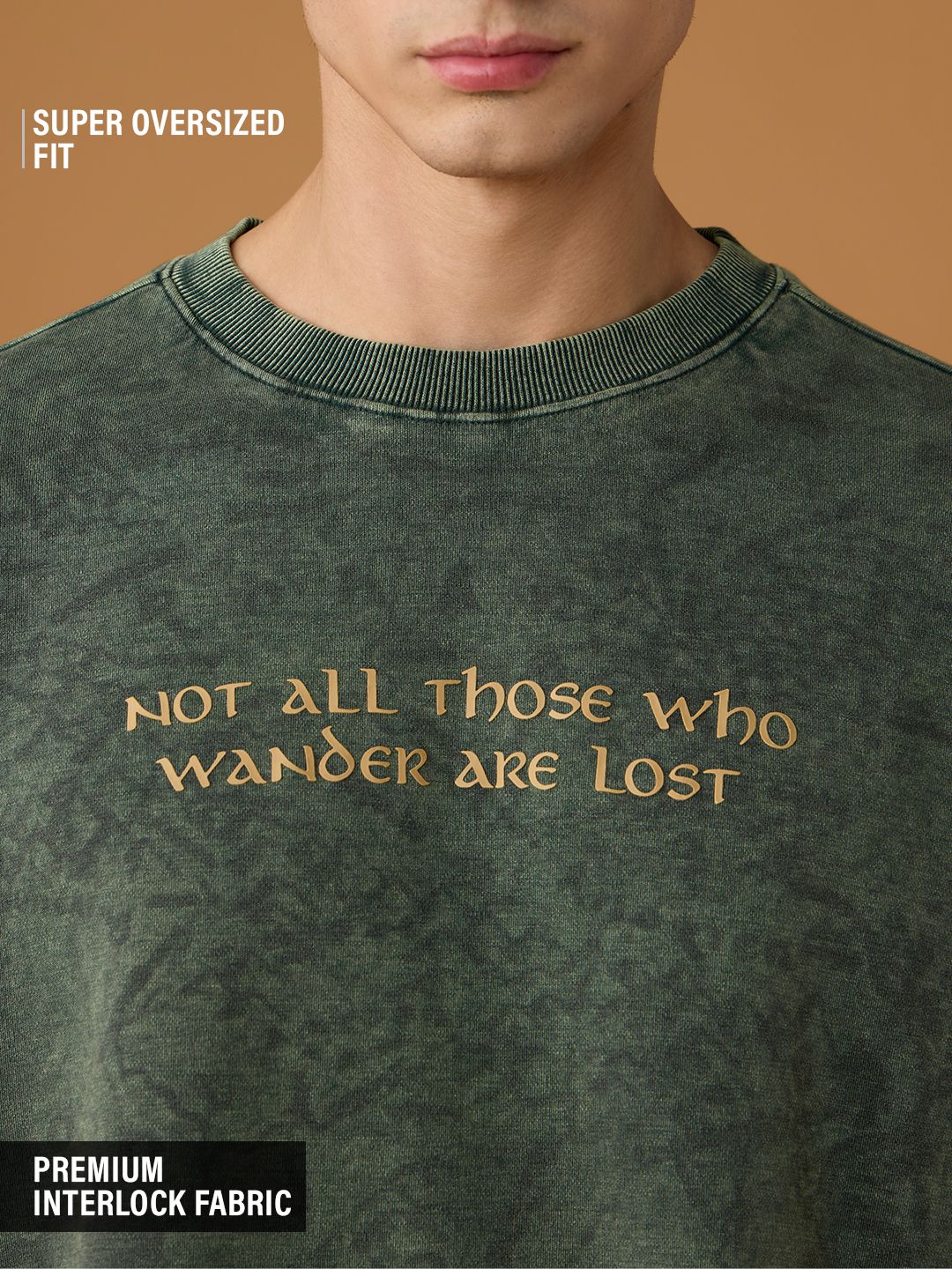 LOTR: Middle Earth Wanderer Super Oversized T-Shirts Online