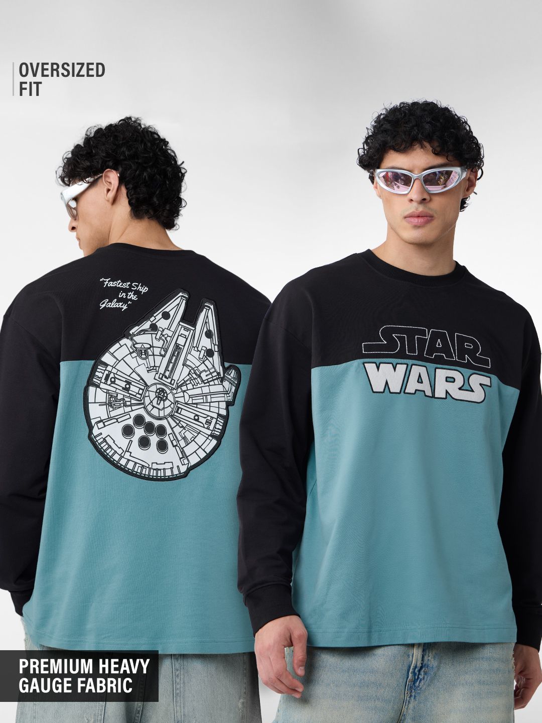 Star Wars: Fastest Ship Oversized Full Sleeve T-Shirts Online