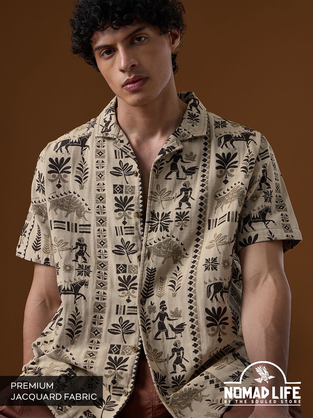 Nomad: Spirit Men Textured Shirts