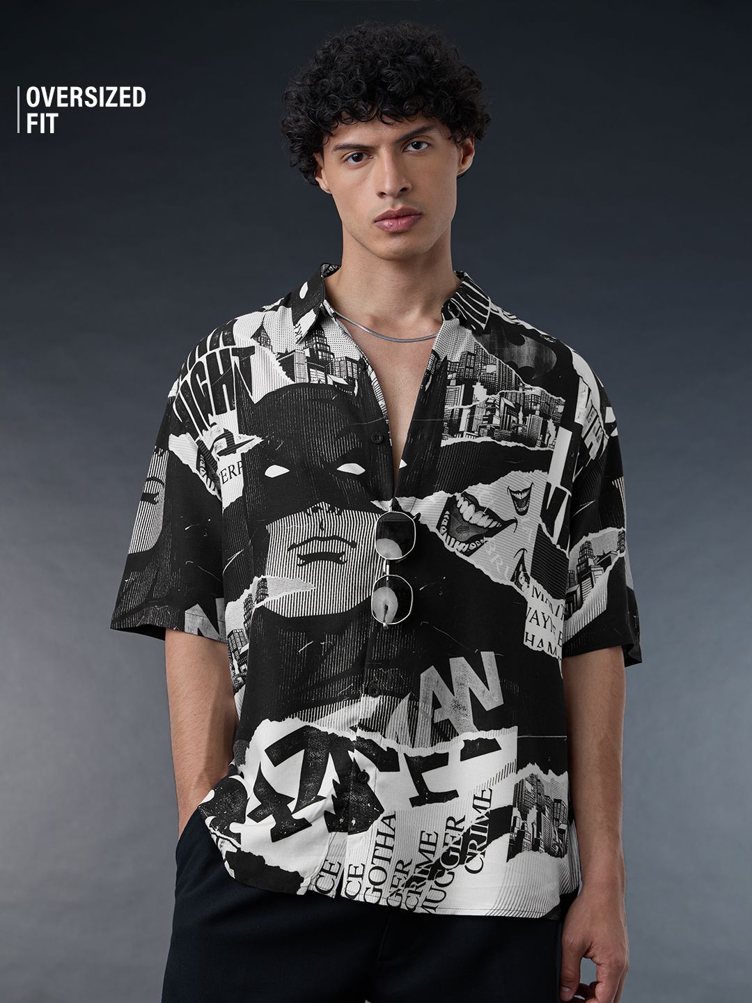 Batman: Wayne Industries Oversized Shirts Online