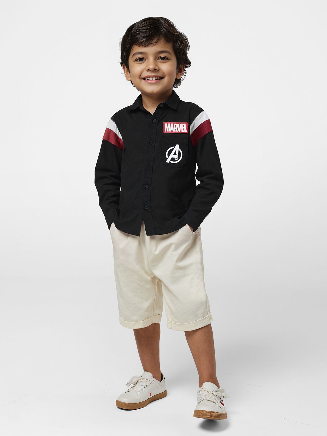 Avengers: 63 Boys Cotton Shirts (2-8 Yrs) Online