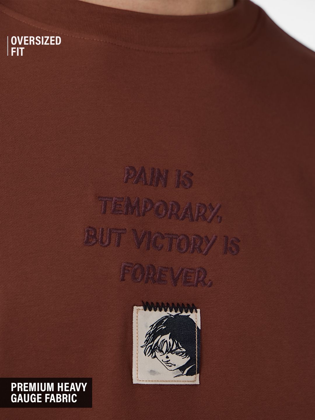 Baki Hanma: Badges Oversized T-Shirt (Men) · New