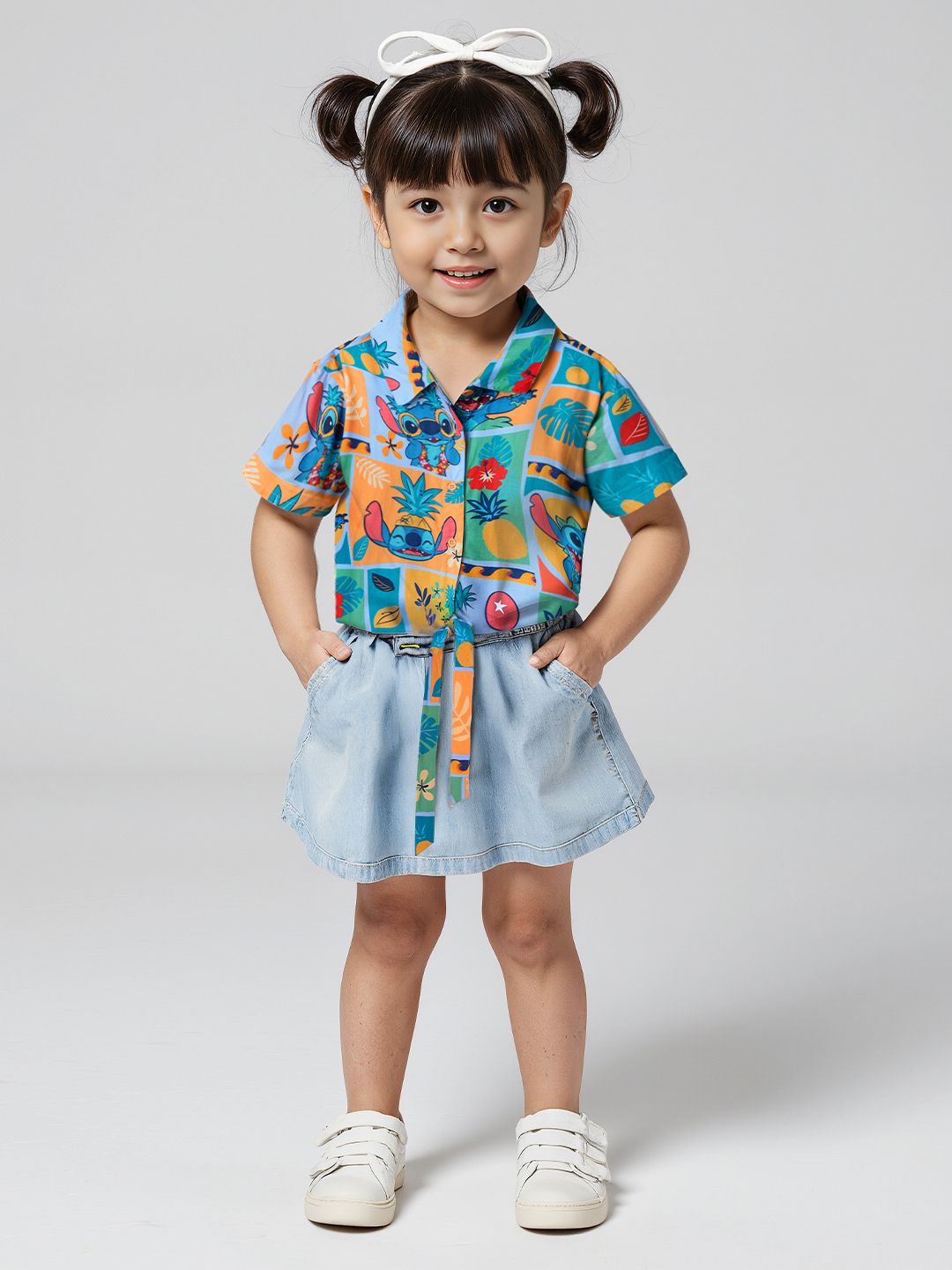 Lilo & Stitch: Pineapple Girls Girls Cotton Tops (2-8 Yrs) Online