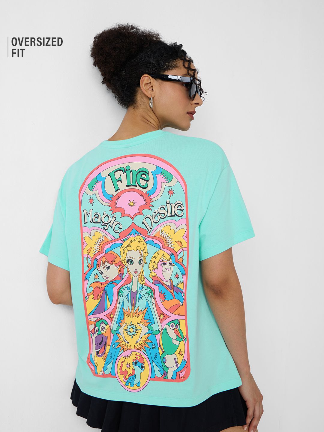 Disney: Fire, Magic, Desire Women Oversized T-Shirts