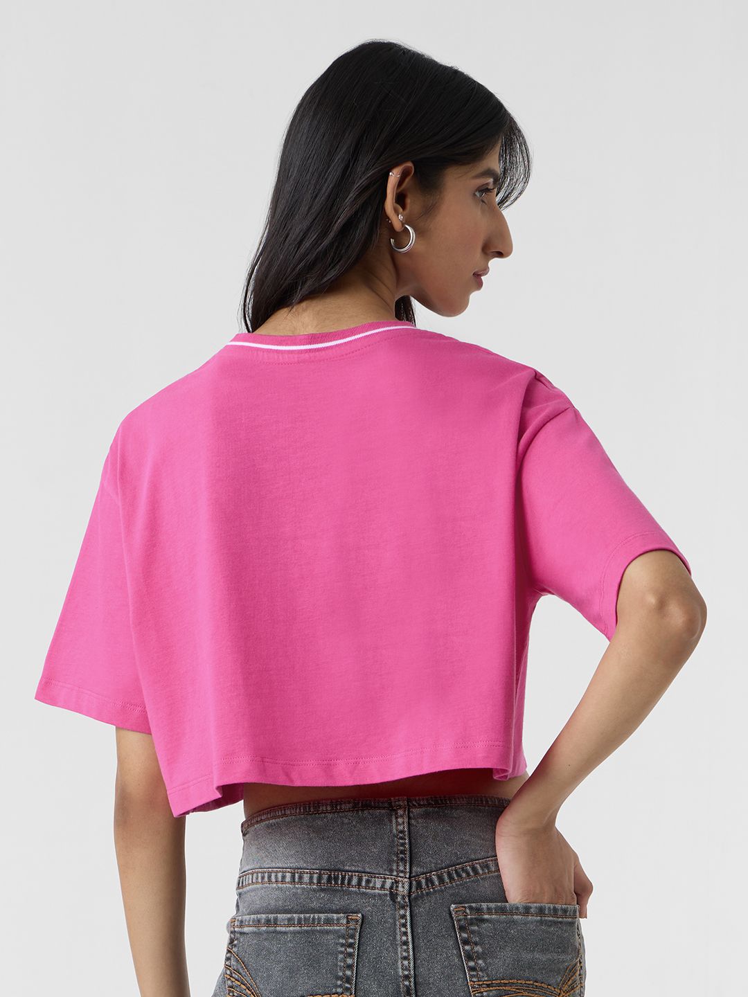 Buy Popeye: Try And Stop Me Women Oversized Cropped T-Shirts