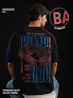 Buy FCB: Camp Nou Oversized T-Shirts Online