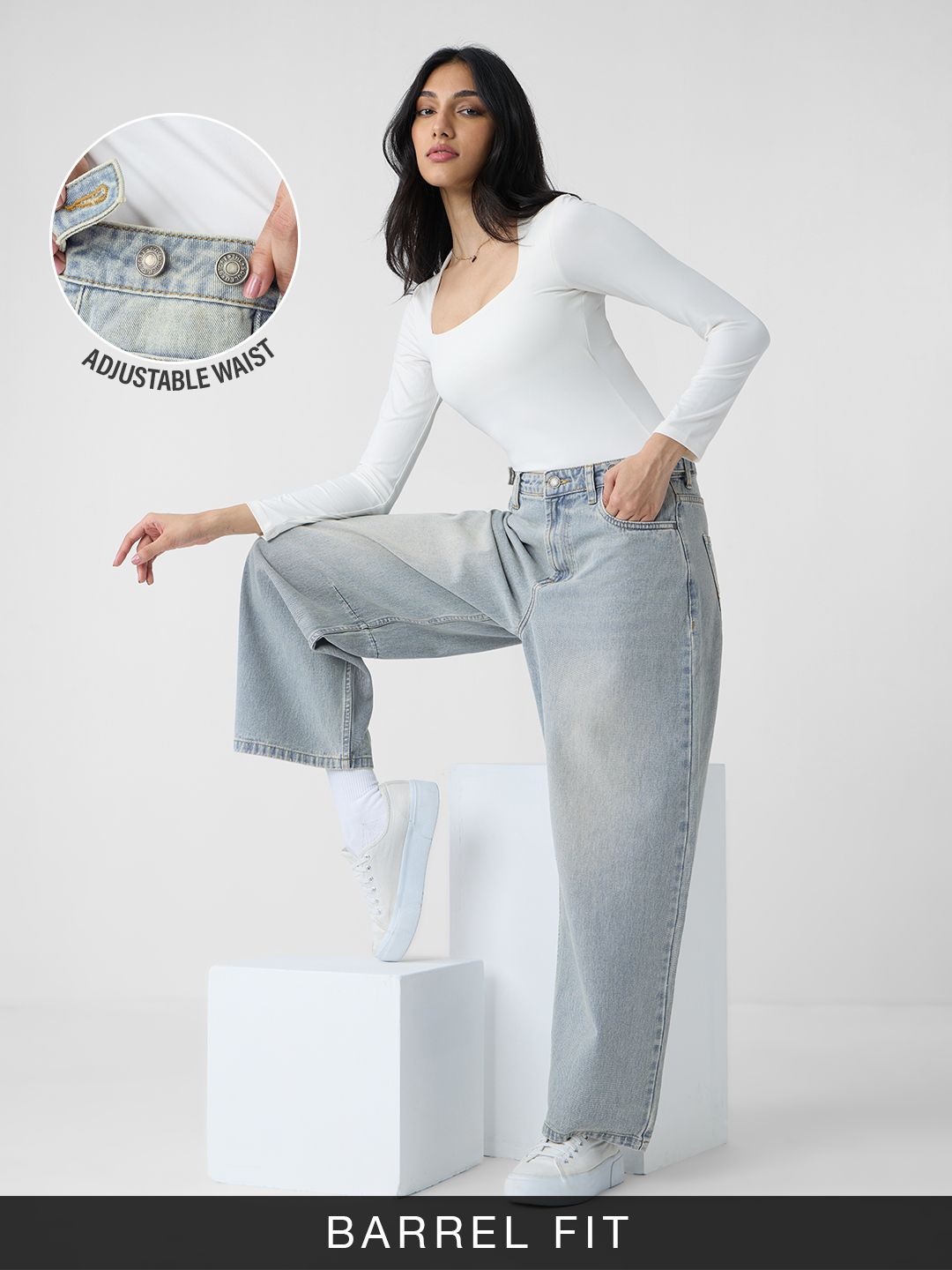 Denim Rtic Buy Barrel-Fit Denim: Arctic Women Jeans Online