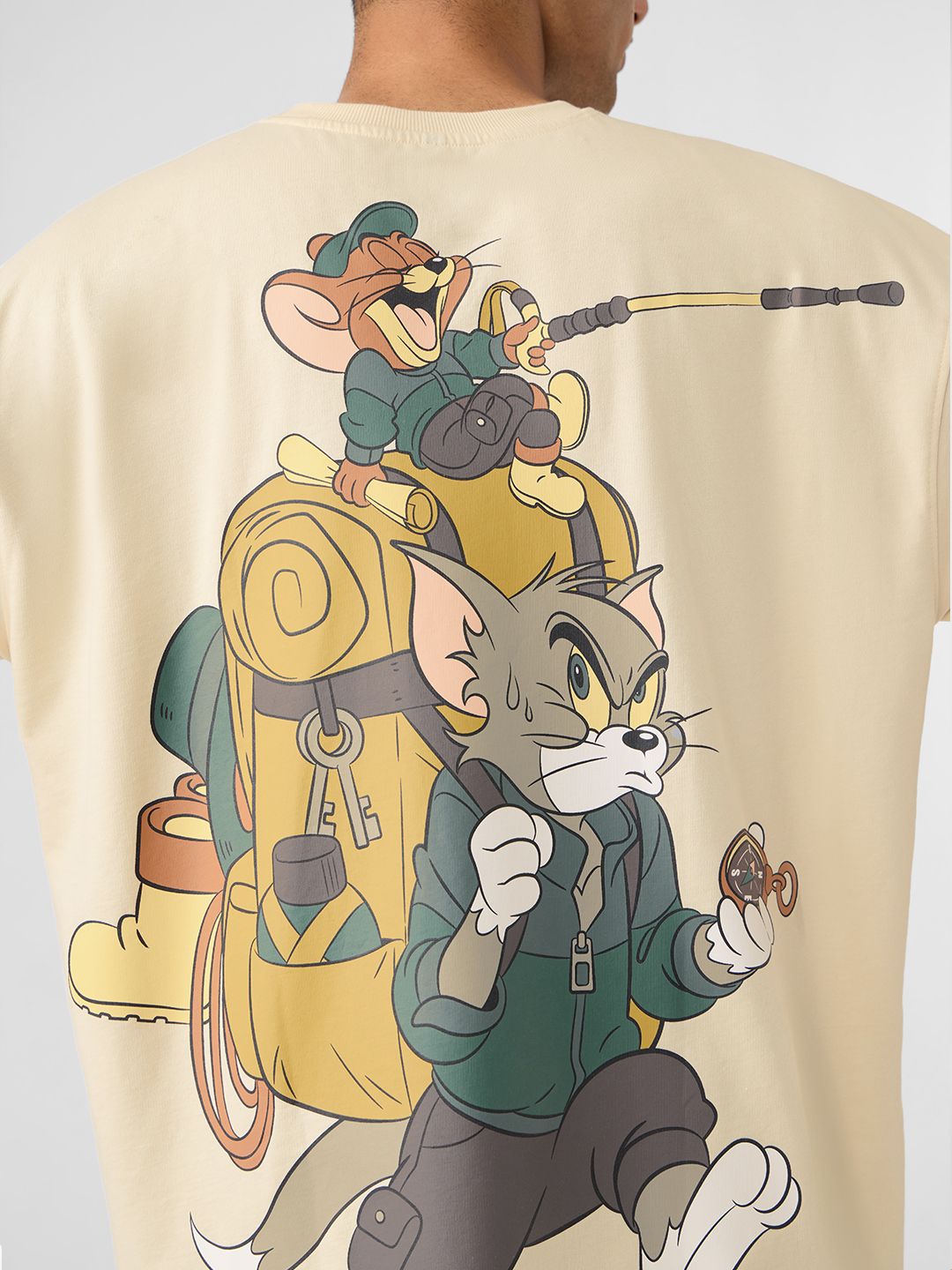 Buy Tom & Jerry: Trekking Club Oversized T-Shirts