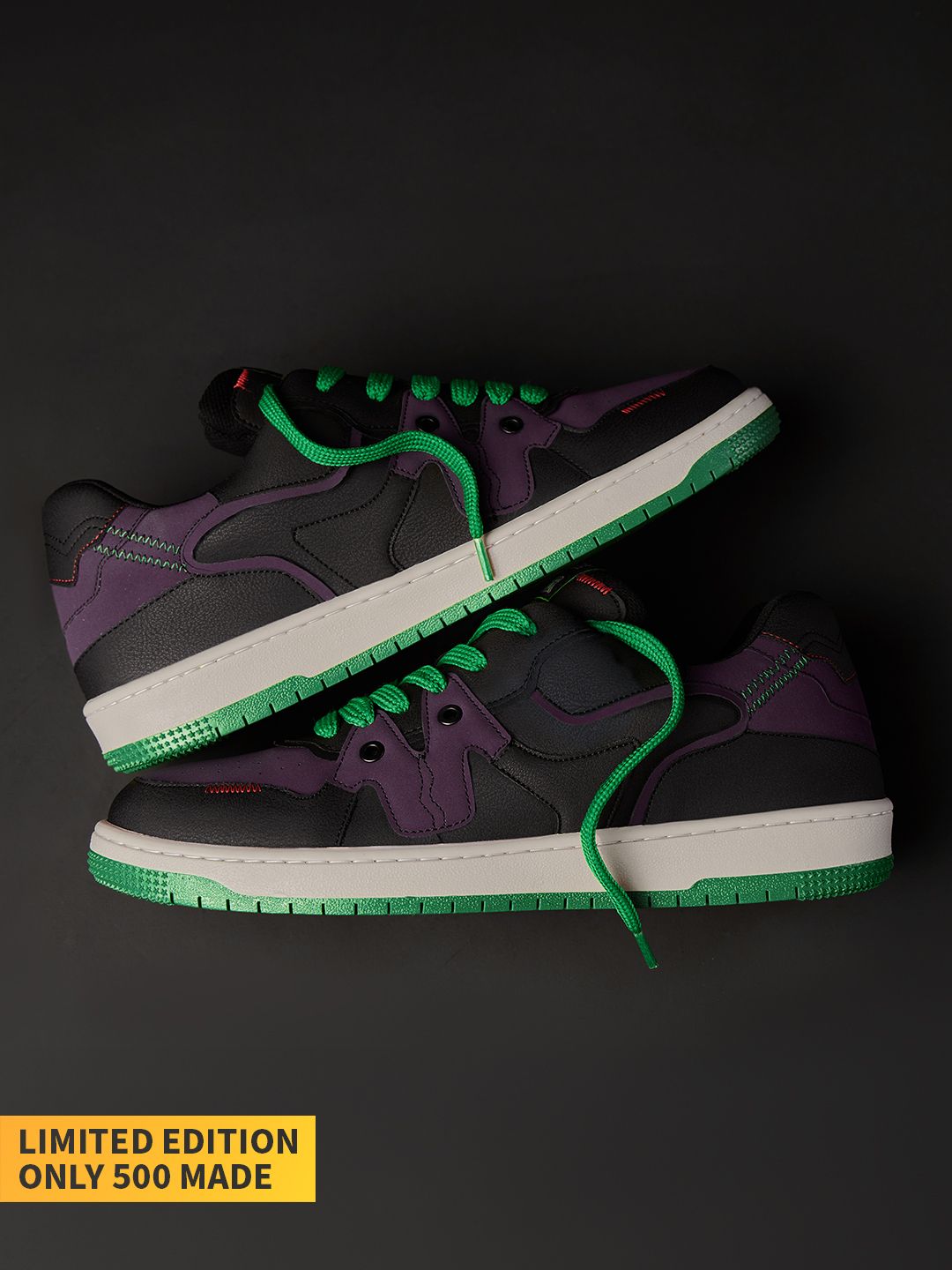 Urban Blaze: The Joker Men Low Top Sneakers