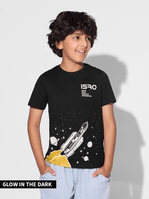 ISRO: Into Space Boys Cotton T-Shirts (2-8 Yrs) By ISRO