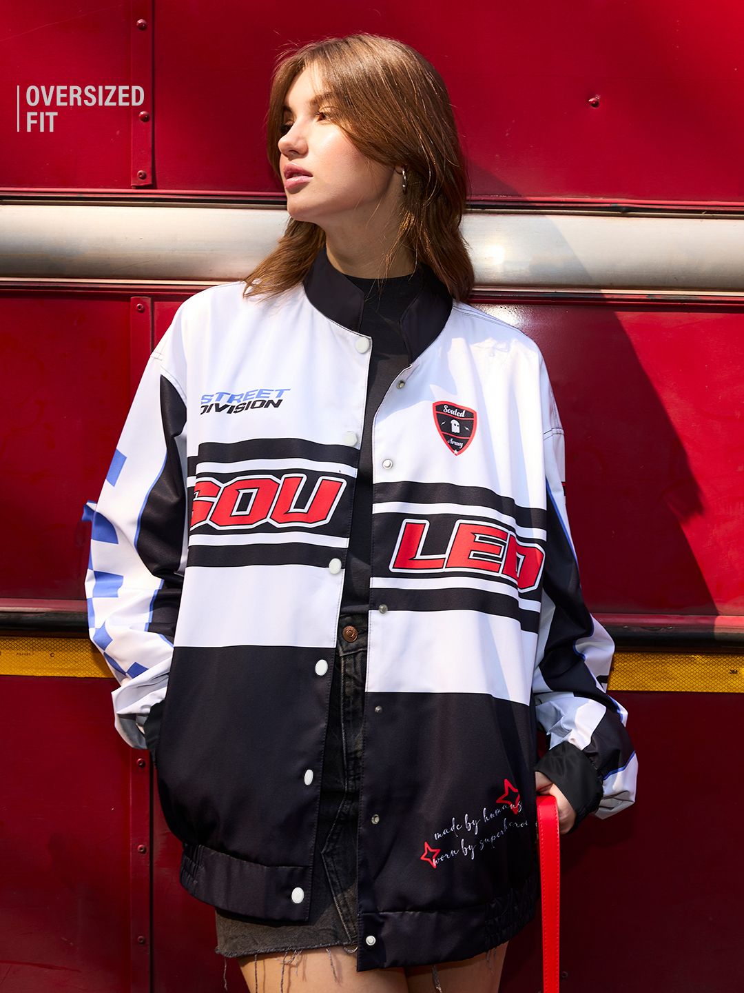 Buy TSS Originals: Souled Champs Women Racer Jacket Online