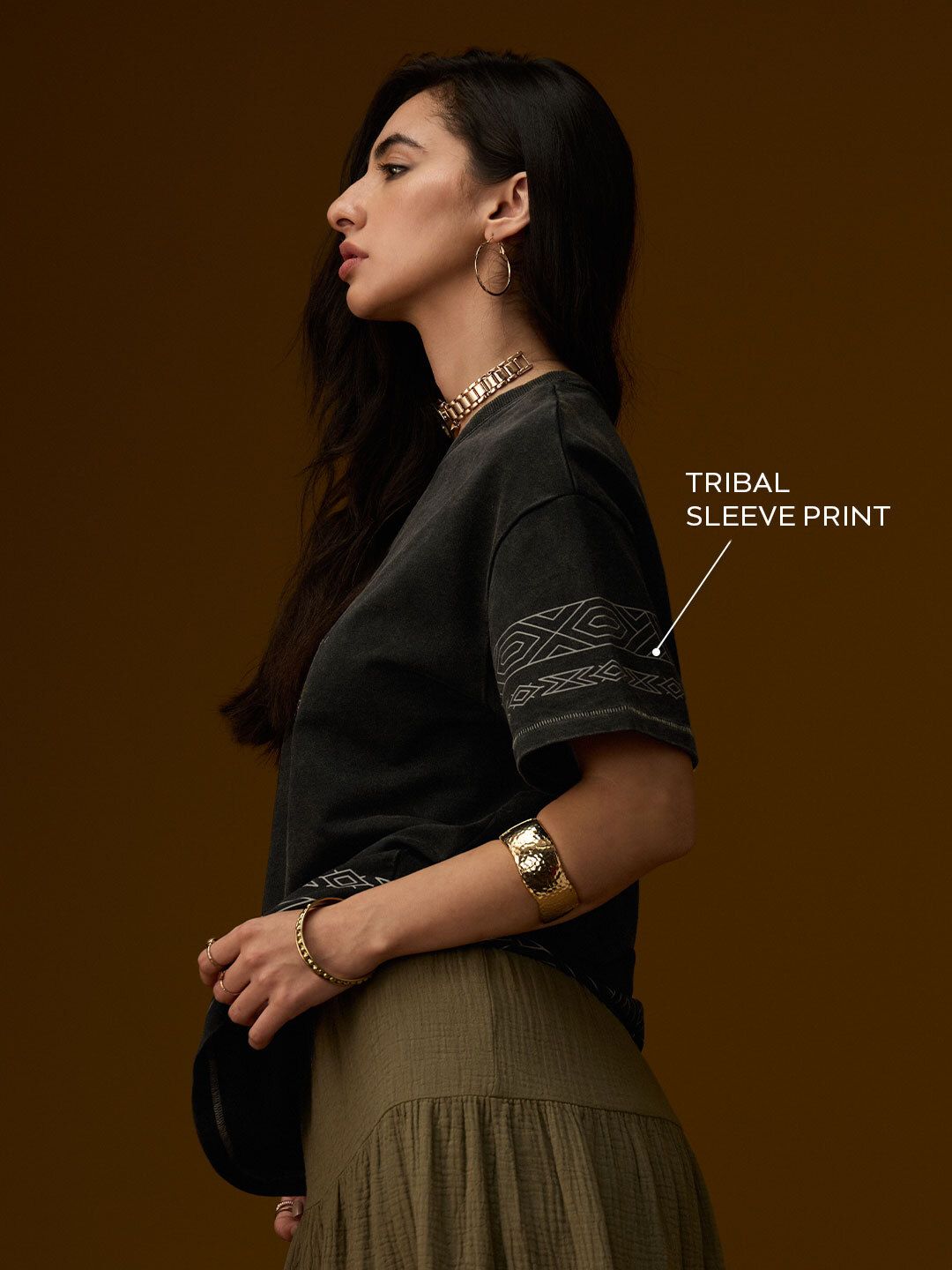 Buy Nomad: Compass Women Oversized T-Shirts