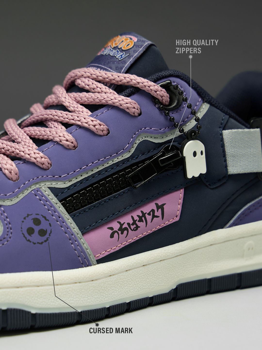 Buy Naruto Shippuden: Cursed Susanoo Men Low Top Sneakers