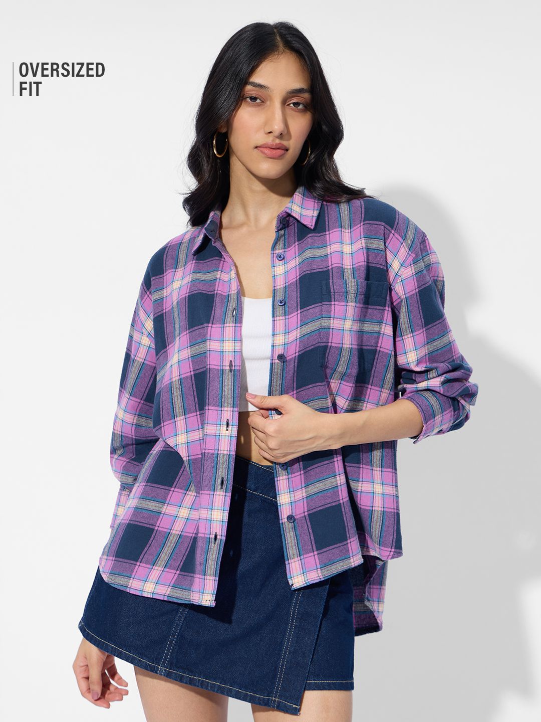 Buy Pink Panther: Pink City Women Boyfriend Shirts Online