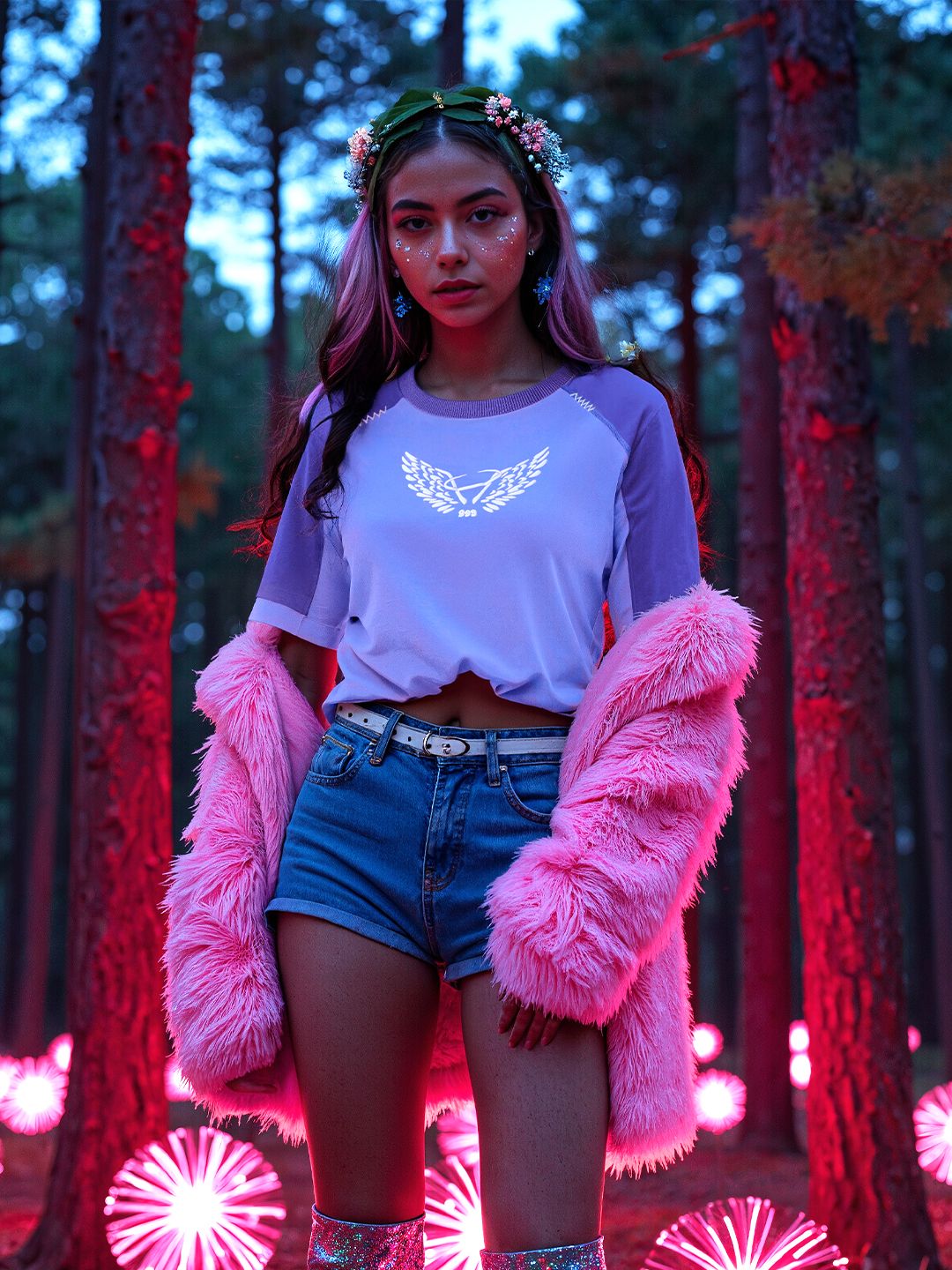 Buy Oversized T-Shirt: Cloud Nine Energy Women Oversized T-Shirts