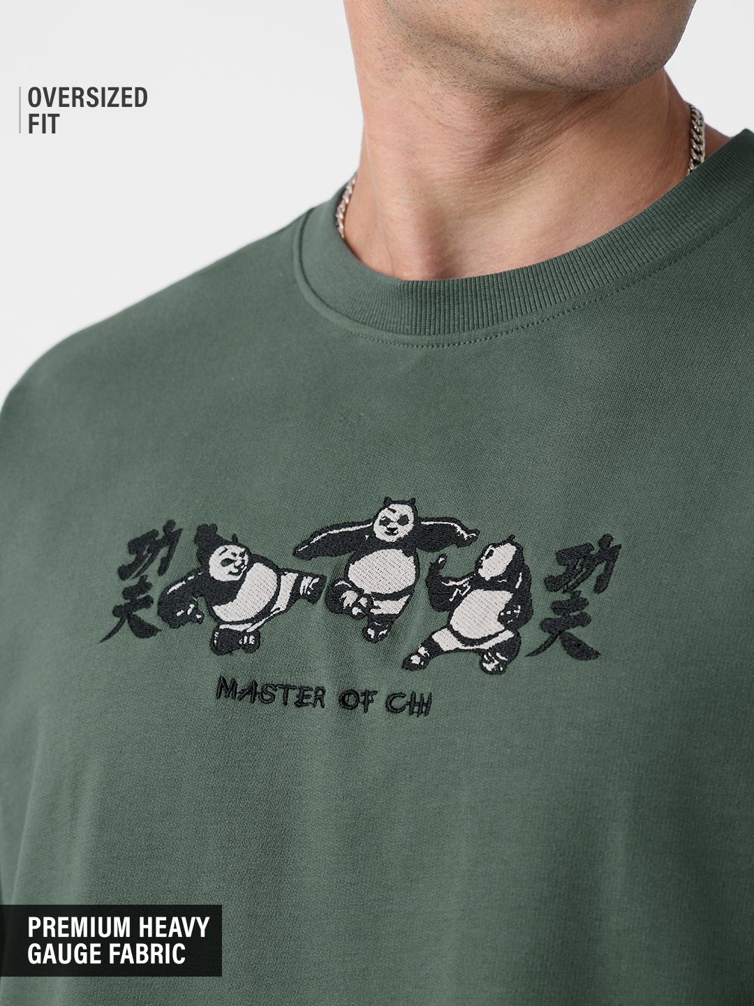 Kung Fu Panda: Master Oversized T-Shirts