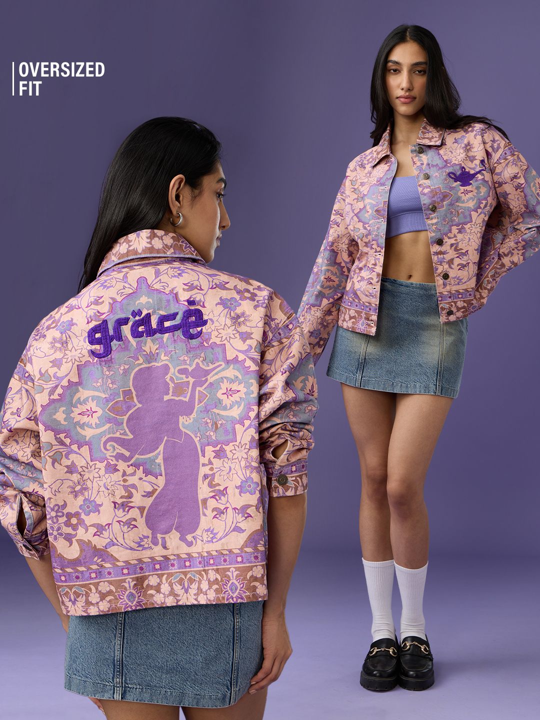 Disney Princess: Queen of Agrabah Women Denim Jackets Online