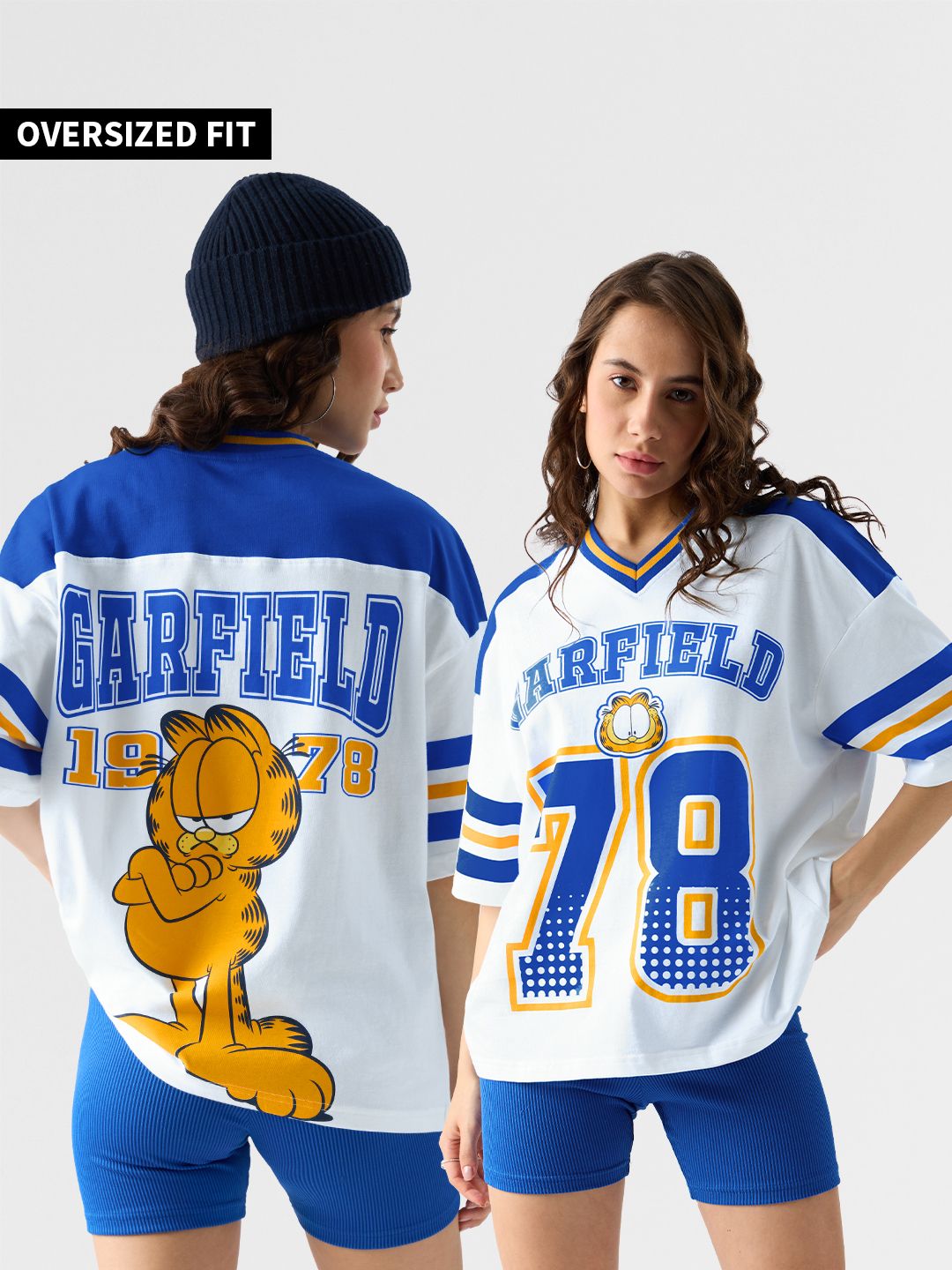 Garfield: 78 Women Oversized T-Shirts