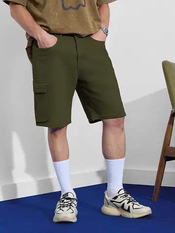 Denim Shorts: Verdant undefined Online