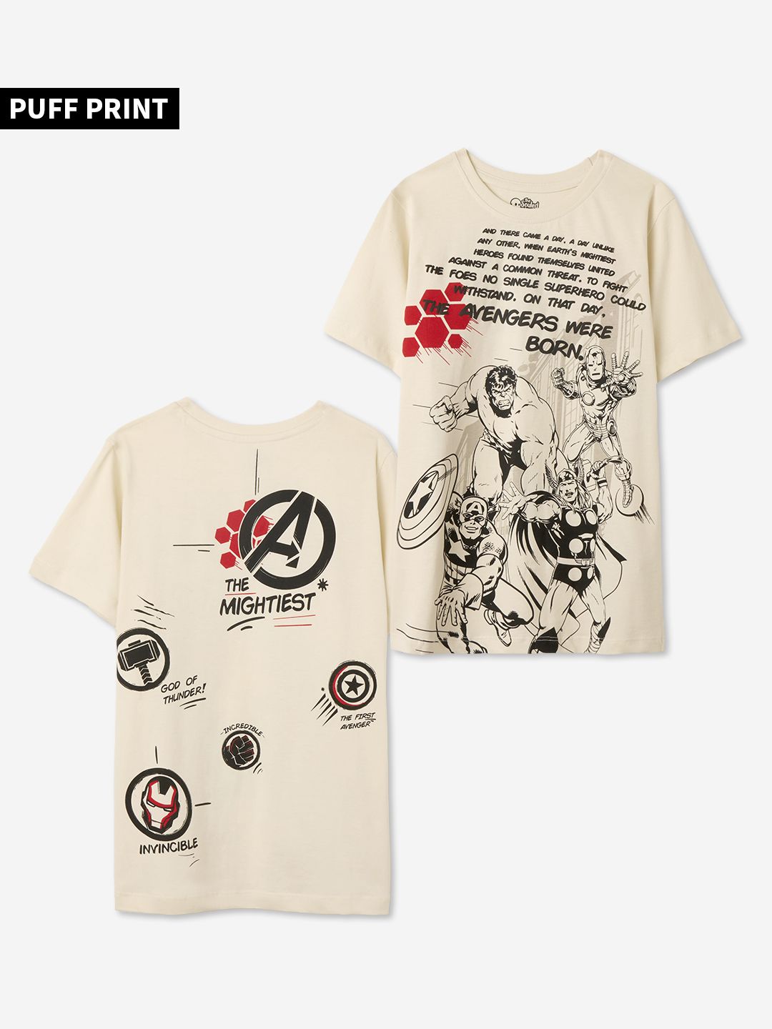 Marvel: The Mightiest Boys Cotton T-Shirts (2-8 Yrs) Online