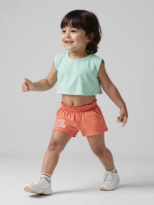 Little Shorts: Miss Sunshine Girls Cotton Shorts (2-8 Yrs) By The Souled  Store