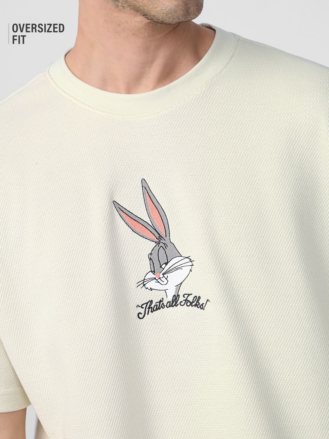Bugs Bunny: That's All Folks Oversized T-Shirts