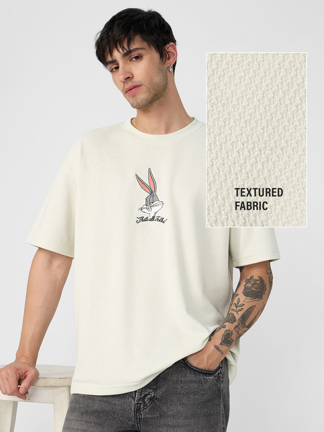 Bugs Bunny: That's All Folks Oversized T-Shirts online