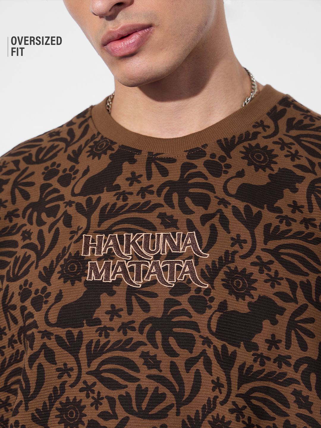 Lion King Ottoman: Savanna Oversized T-Shirts Online