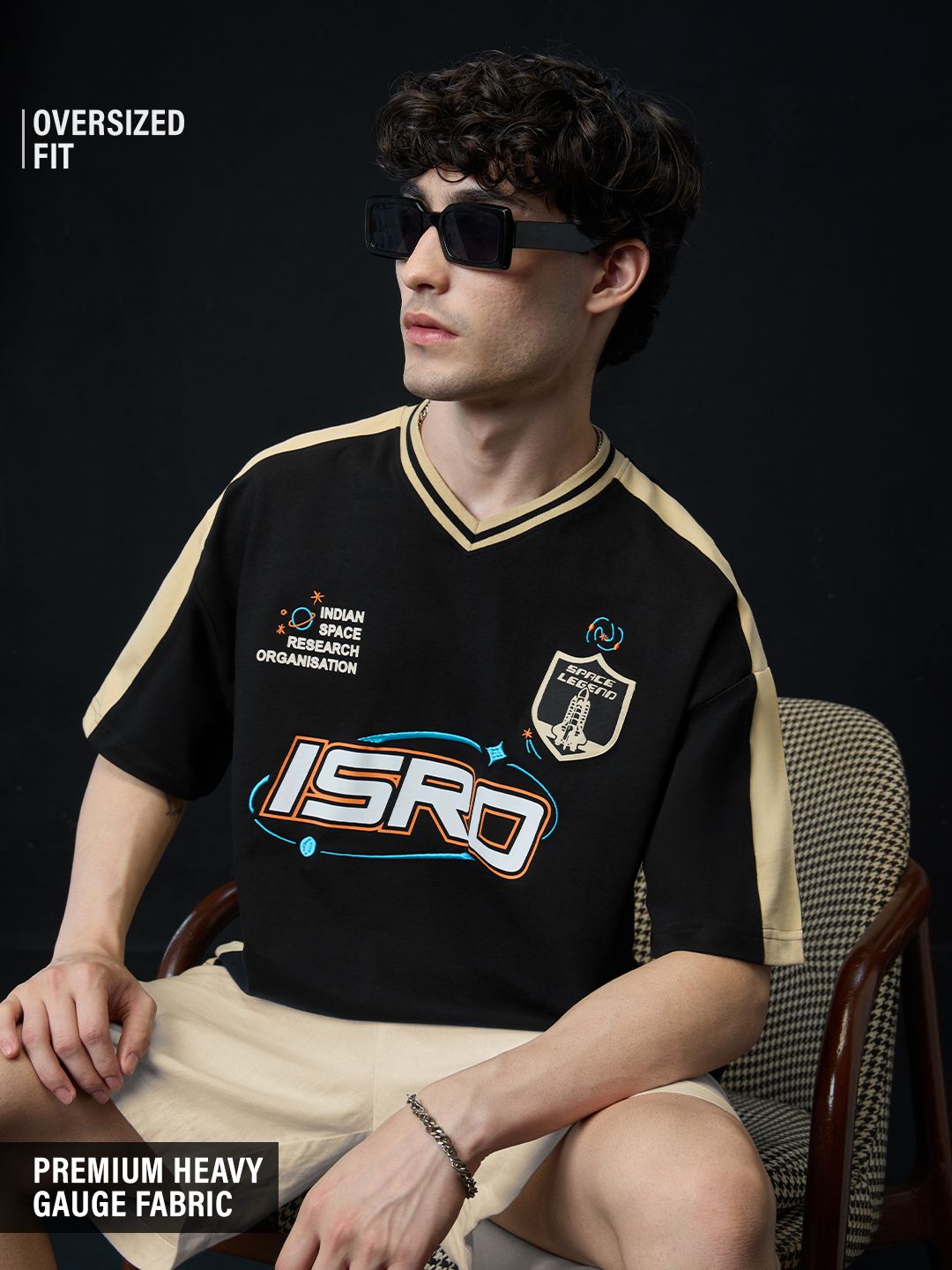 ISRO: Space Oversized T-Shirts Online